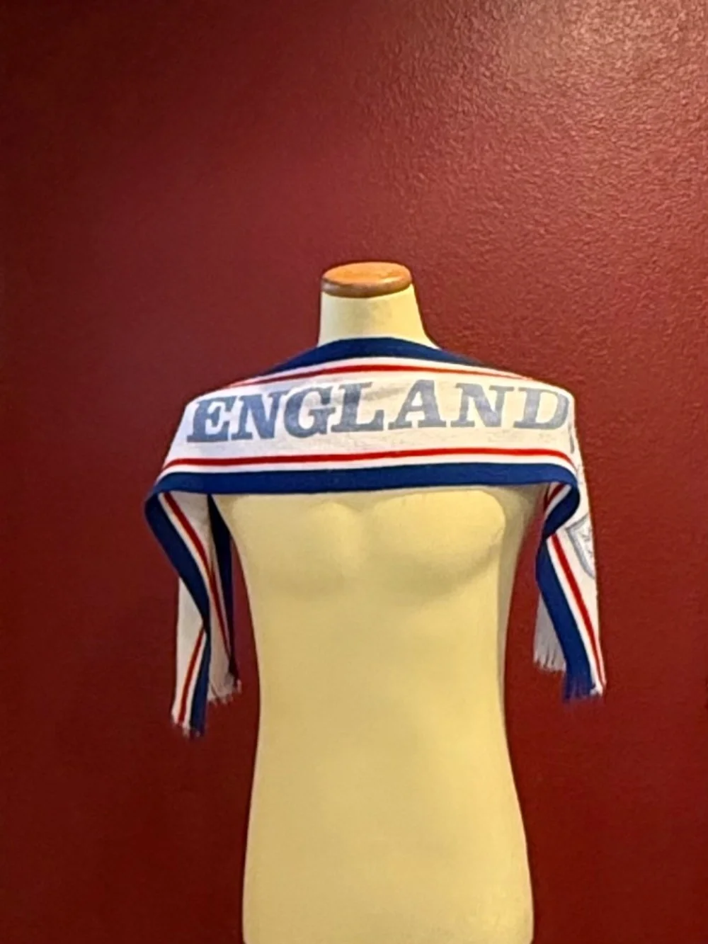 England Football Scarf / Gentle Wear / Used